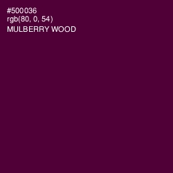 #500036 - Mulberry Wood Color Image